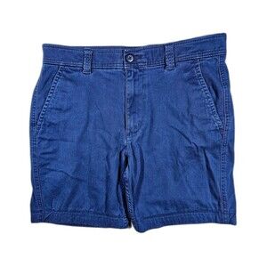 ST John's Bay Men's Blue Above the Knee Shorts Sz 32